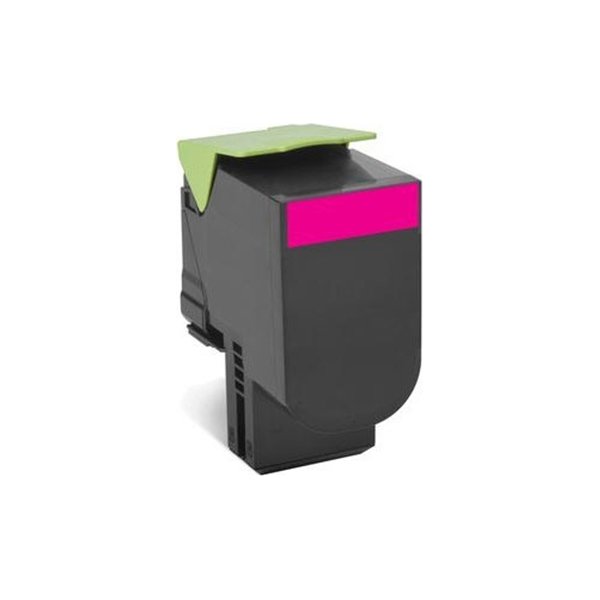Lexmark 80C2SME lasertoner, rød, 2000s
