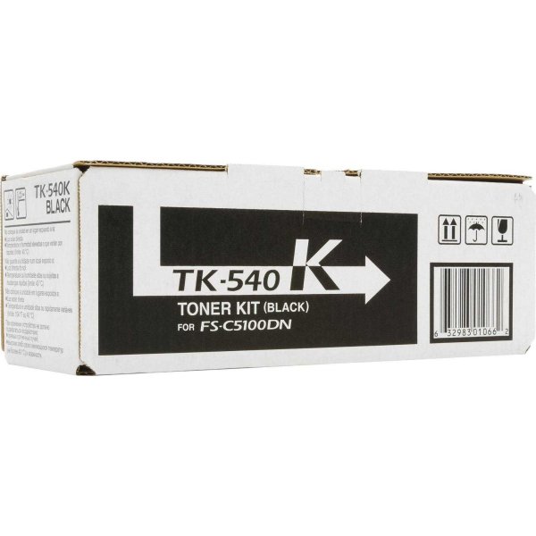 Kyocera TK-540K/0T2HL0EU lasertoner, sort, 5000s