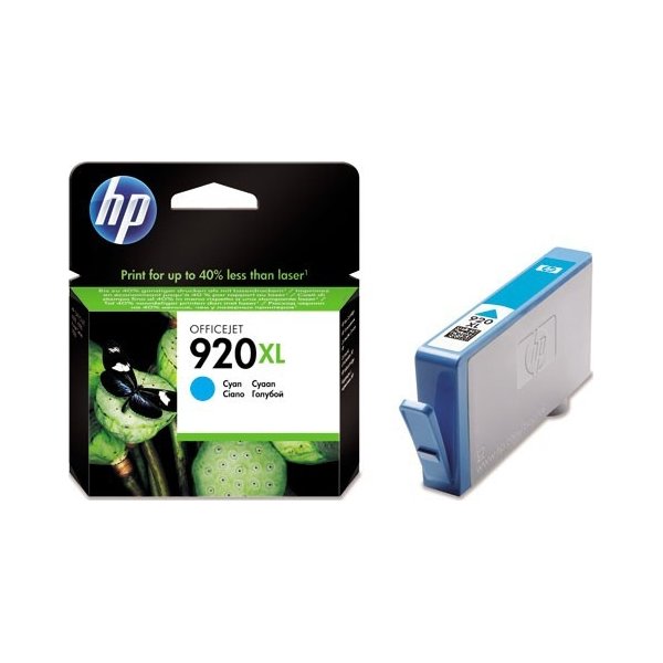 HP nr.920XL/CD972AE blækpatron, blå, 700s
