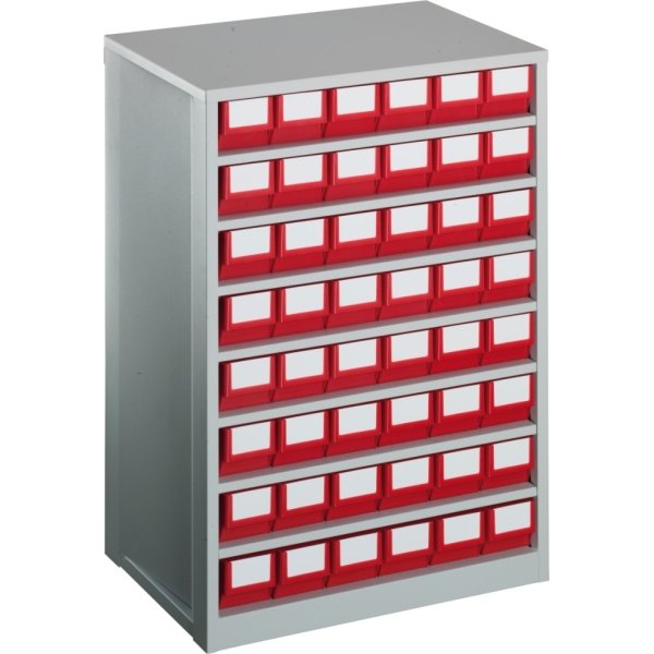 Lagermag XL inkl 48 x systemkas 3 (400x91x81),blå