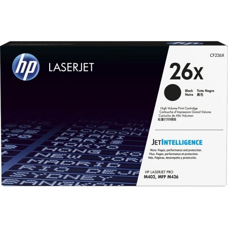 HP nr.26X/CF226X lasertoner, sort, 9000s.