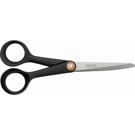 Fiskars Functional Form Universalsaks, 17 cm, sort
