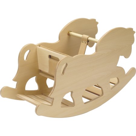 Hindevadgaard gyngehest, beige