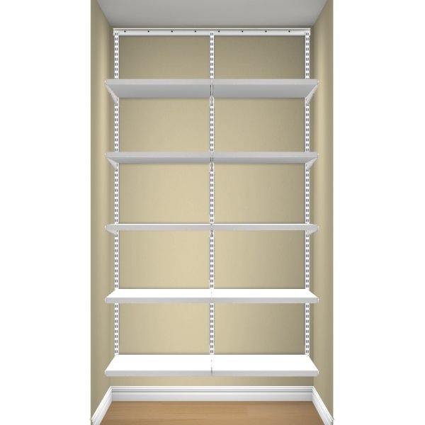 Elfa Classic sæt, 2 sektioner, Décor 40, Hvid
