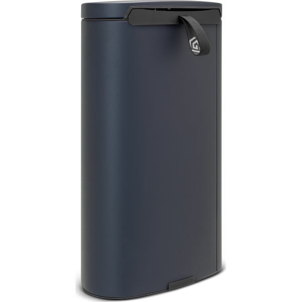 Brabantia Flatback Pedalspand 30 liter, blå