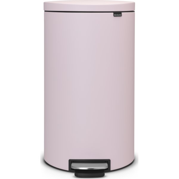 Brabantia Flatback Pedalspand 30 liter, pink
