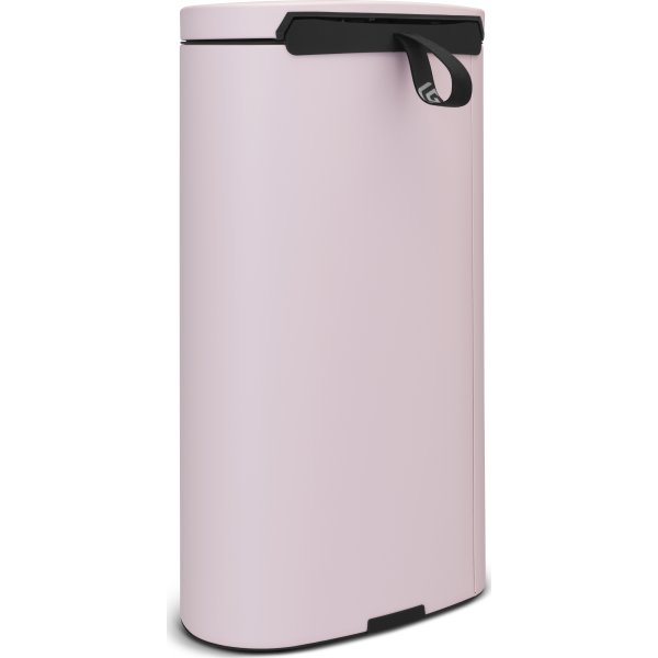 Brabantia Flatback Pedalspand 30 liter, pink