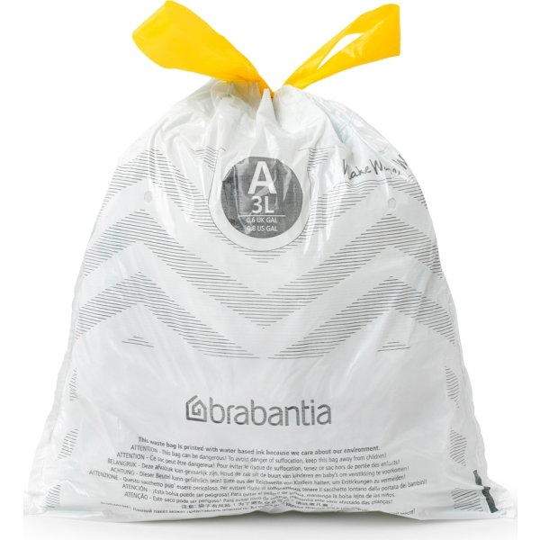 Brabantia Affaldspose A, 3 liter, 20 stk.