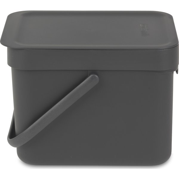 Brabantia Sort&Go Sorteringsspand 6 liter, grå