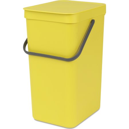 Brabantia Sort&Go Sorteringsspand 16 liter, gul