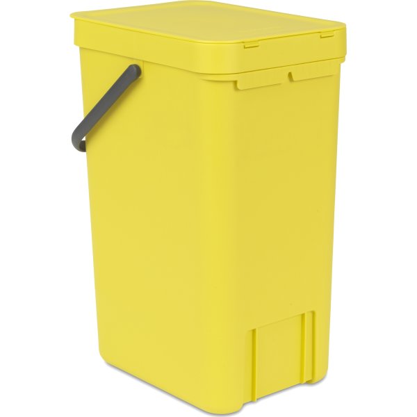 Brabantia Sort&Go Sorteringsspand 16 liter, gul