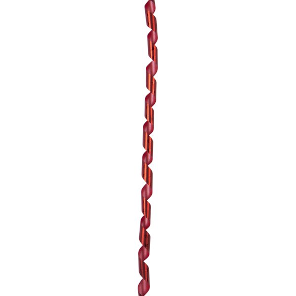 Gavebånd Metallic med stjerner Rød 10 mm, 100 m