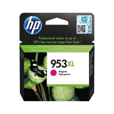 HP 953XL/F6U17AE blækpatron, magenta(rød) 1600s.