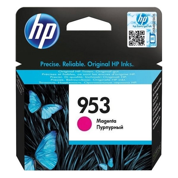HP nr.953/F6U13AE blækpatron, magenta, 700s.