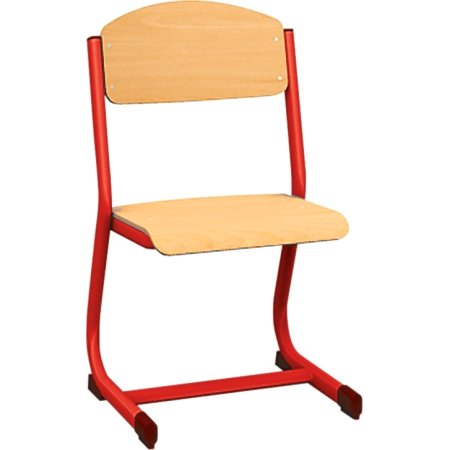 Class stol rød, size 6
