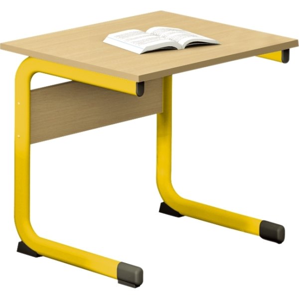 Class enkelt bord gul, size 4