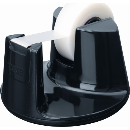 tesa Compact tapedispenser, sort
