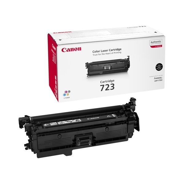 Canon nr.723BK/2644B002AA lasertoner, sort, 5000s