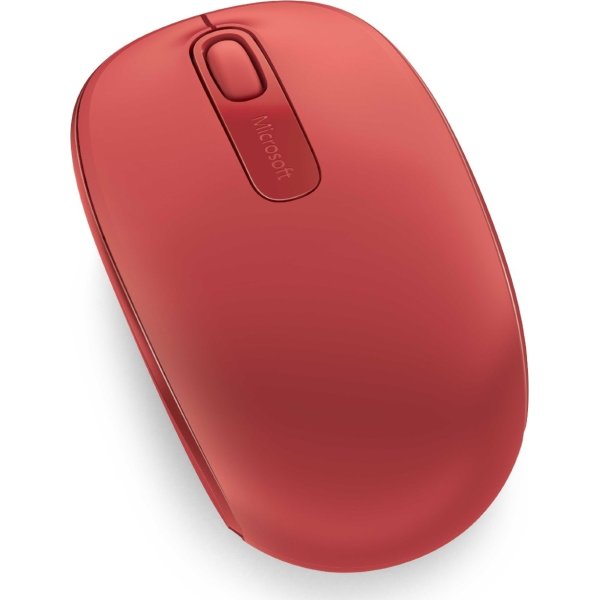 Microsoft Wireless Mobile Mouse 1850, rød