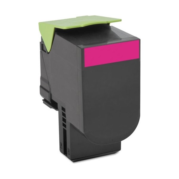 Lexmark 702M Lasertoner, rød, 1000 sider