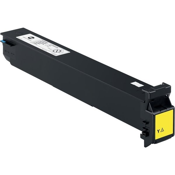 Konica minolta A0D7251 lasertoner, gul, 20000s