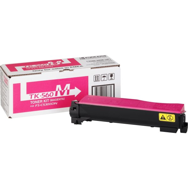Kyocera TK-540M/0T2HLBEU lasertoner, rød, 4000s