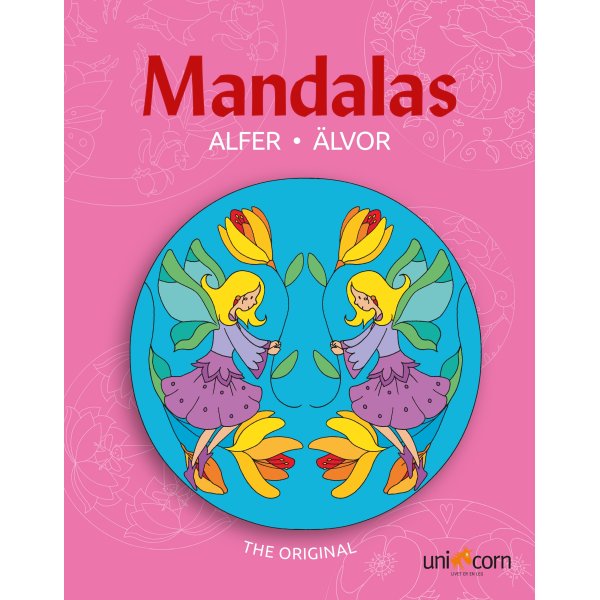 Mandalas malebog Eventyrlige alfer