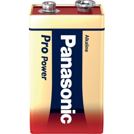 Panasonic str. 9V Pro Power Gold batteri, 1stk