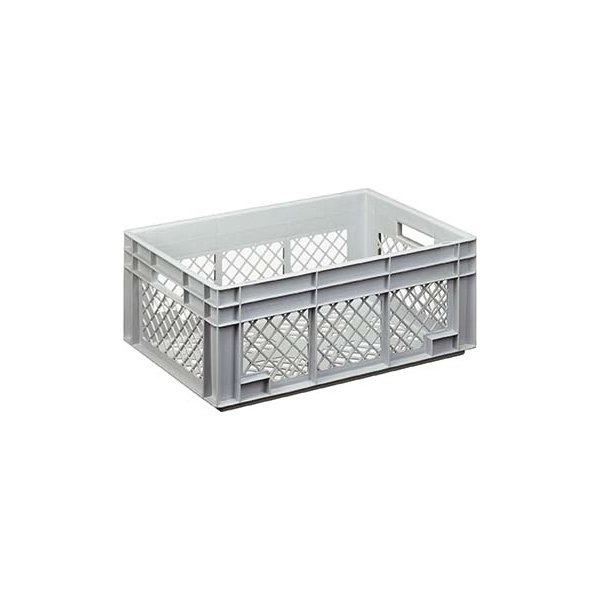 Lagerkasse perforeret 50 lit,(LxBxH) 60x40x23,6 cm