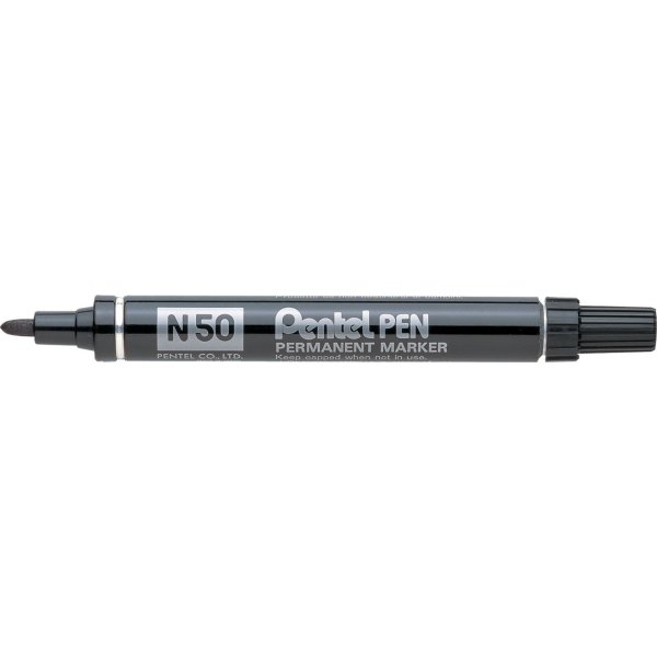 Pentel N50 permanent marker, blå