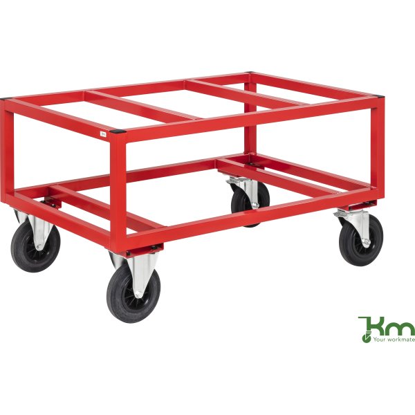 Palletransportvogn Høj, Rød