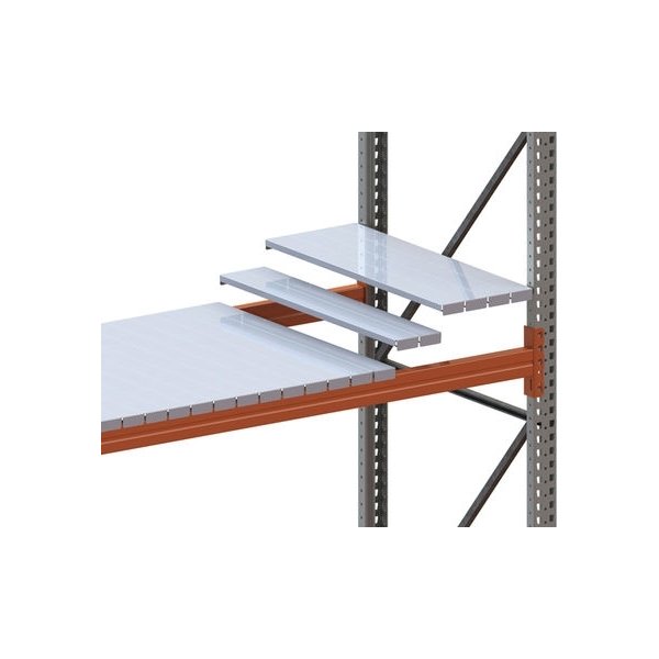 META palle stålhylde, 360x110 mm, Galvanis
