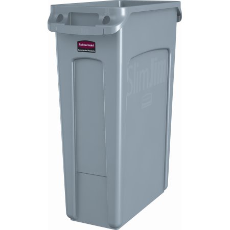 Rubbermaid Slim Jim affaldsbeholder, 87 liter, Grå