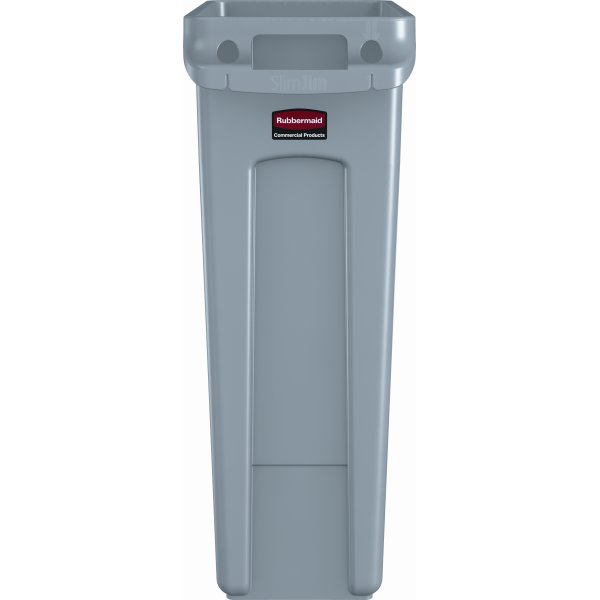 Rubbermaid Slim Jim affaldsbeholder, 87 liter, Grå