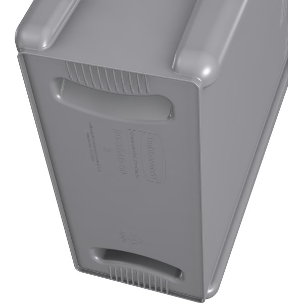 Rubbermaid Slim Jim affaldsbeholder, 87 liter, Grå
