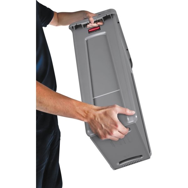 Rubbermaid Slim Jim affaldsbeholder, 87 liter, Grå