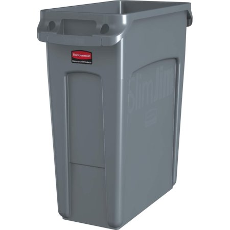 Rubbermaid Slim Jim affaldsbeholder, 60 liter, Grå