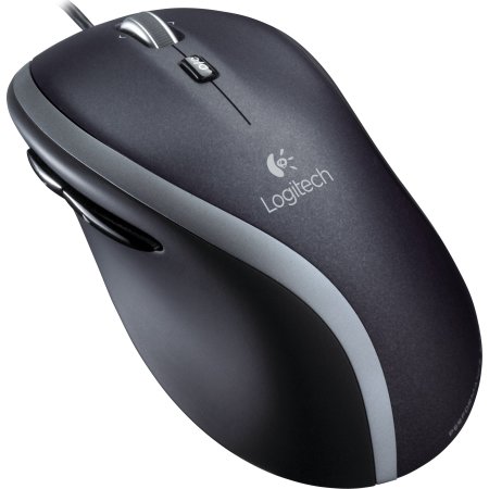 Logitech M500 mus, sort