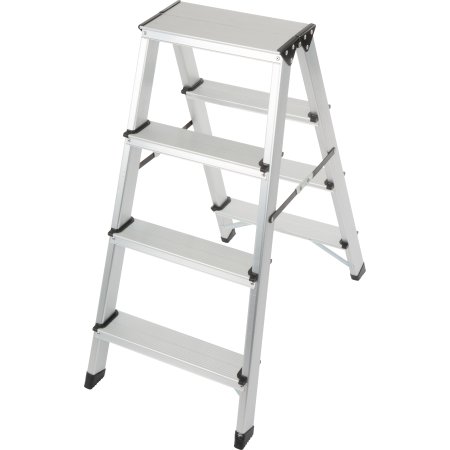 Arbejds- & wienerstige - 2x4 trin, højde 81 cm