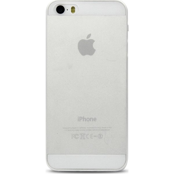 Twincase iPhone SE/5S/5 case, transparent hvid