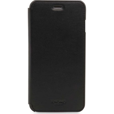 Knomo lædercover til iPhone 7 Plus, sort
