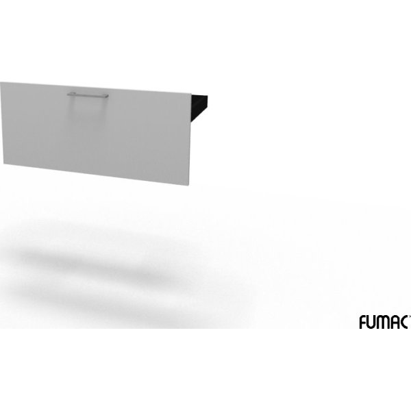 Jive arkivramme m/front A4 u/lås hvid