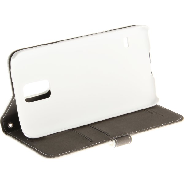 Insmat Exclusive Flip Case Samsung S5, hvid