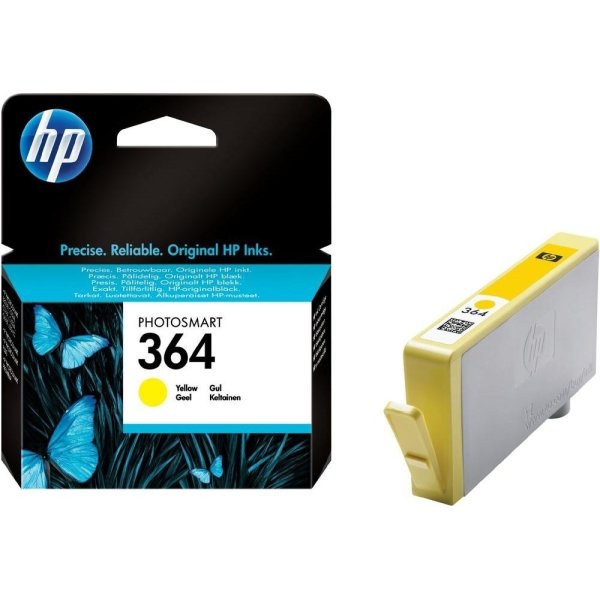 HP 364/CB320EE blækpatron, gul, 300s