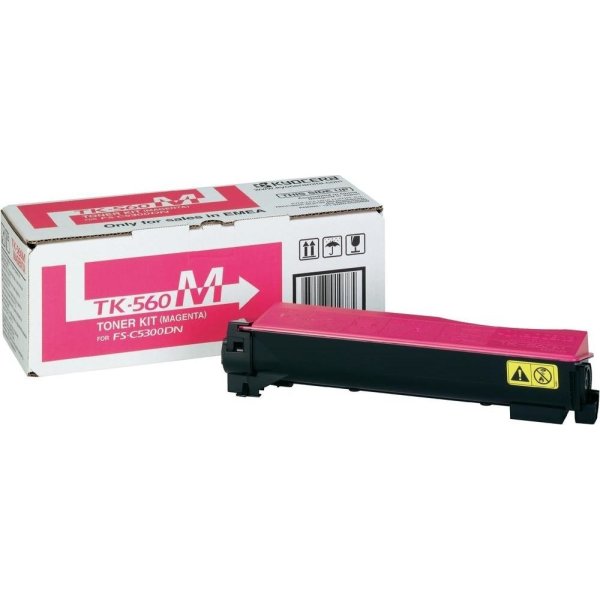 Kyocera TK-560M lasertoner, rød, 10000s