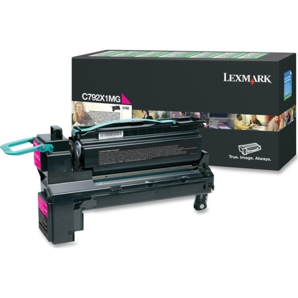 Lexmark X792X1MG lasertoner, rød, 20000s