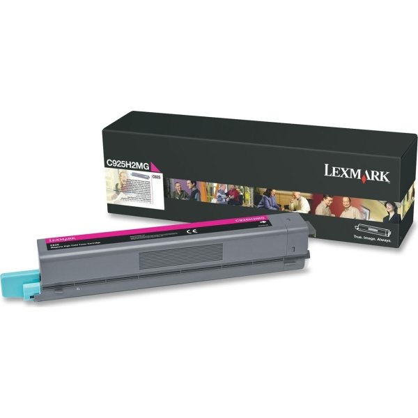 Lexmark X925H2MG lasertoner, magenta, 7500s.