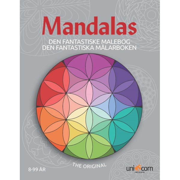 Mandalas malebog Den fantastiske, fra 8 år
