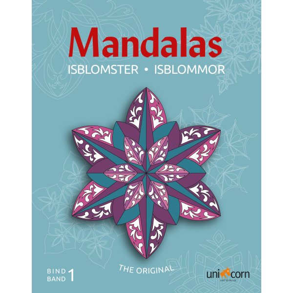 Mandalas malebog Isblomster, bind I