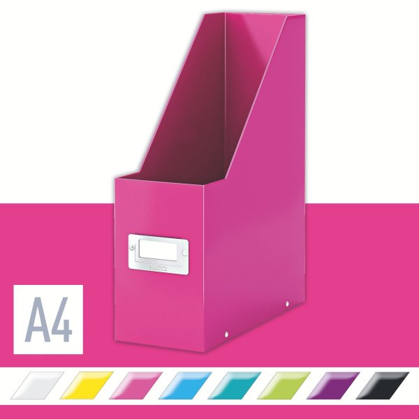 Leitz Click & Store tidsskriftholder, pink